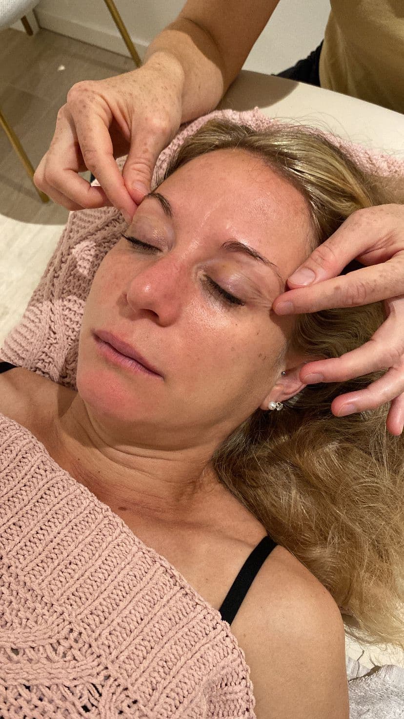 Drainage lymphatique du visage